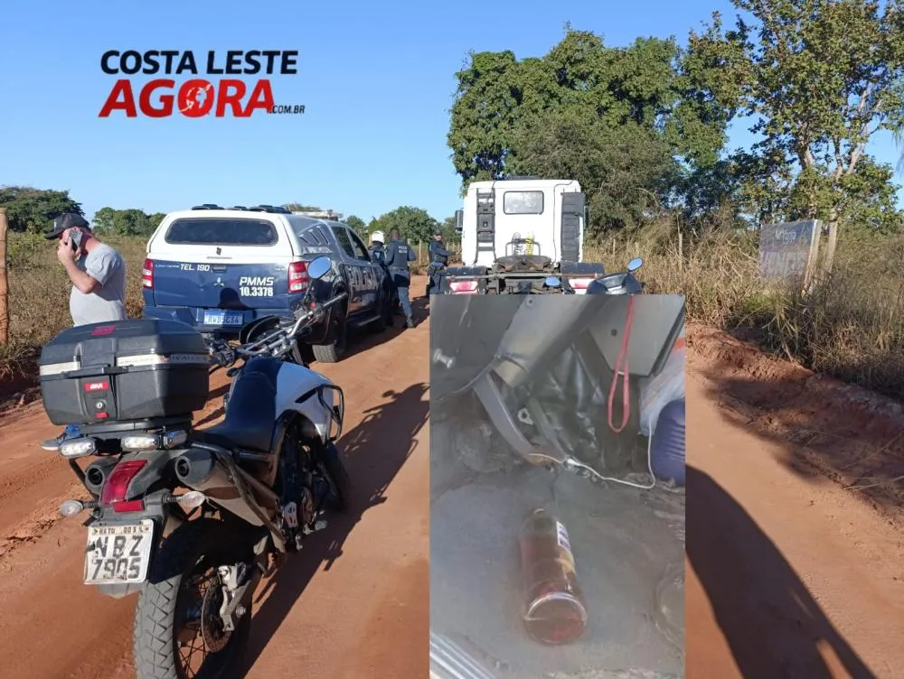 Caminhoneiro é preso por embriaguez ao volante após bater em veículo estacionado e fugir do local em Três Lagoas