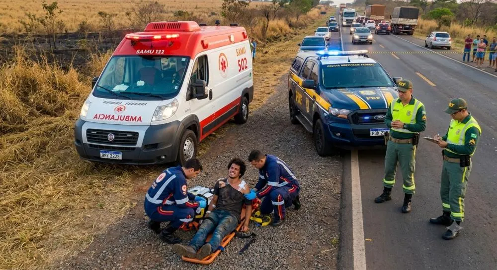 Imagem criada por Inteligência Artificial com base nos fatos descritos e não condiz com a realidade.
