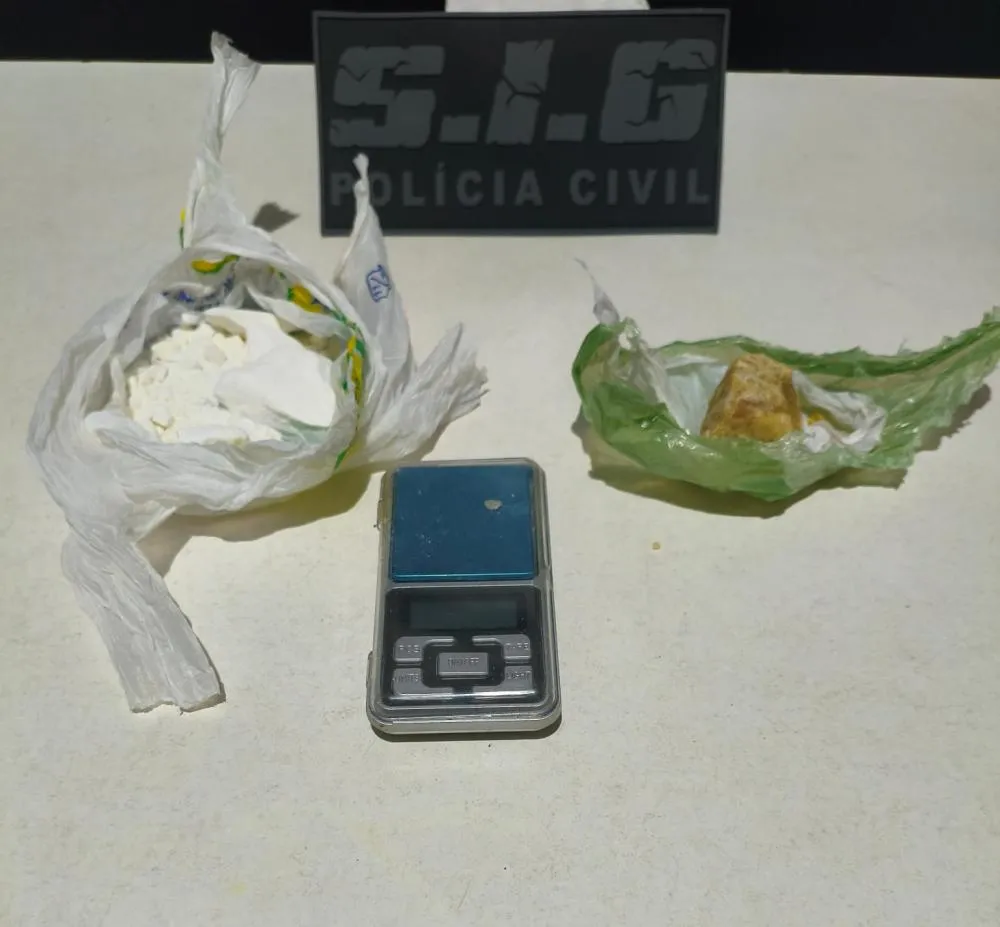 POLÍCIA CIVIL PRENDE NOVAMENTE MULHER POR TRÁFICO DE DROGAS EM ÁGUA CLARA