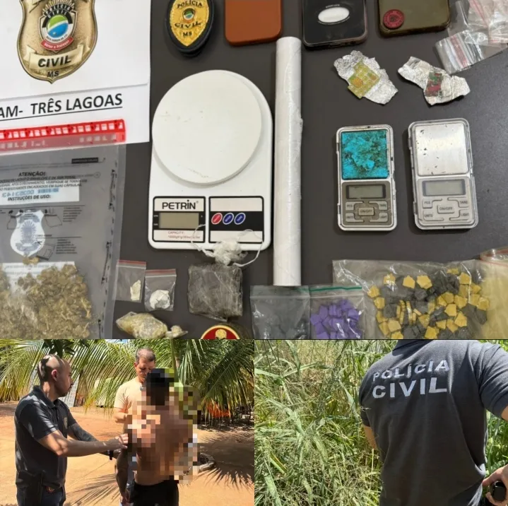 Policiais da DAM prende traficante por violência doméstica 